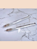 T031 透明手工刀［(小)附有2個刀片 / (大)附有5個刀片]
