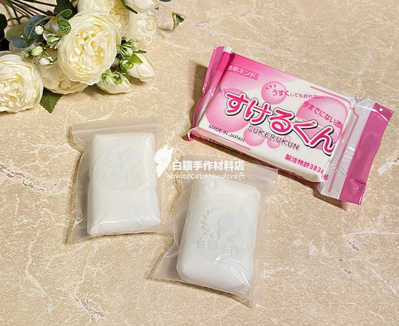 C003B 日本Sukerukun 透明黏土 高級樹脂黏土 分裝100g